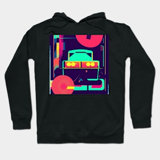 Retro Abstract Art Hoodie